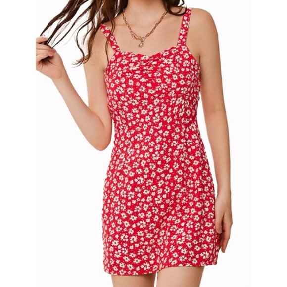 Reformation Dresses & Skirts - NEW Reformation Lovito Cute Ditsy Floral Ruched Dress SIZE 6#2431*